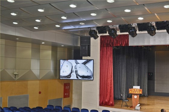 六十五中 JBL VRX900P 有源線陣列音箱禮堂項(xiàng)目