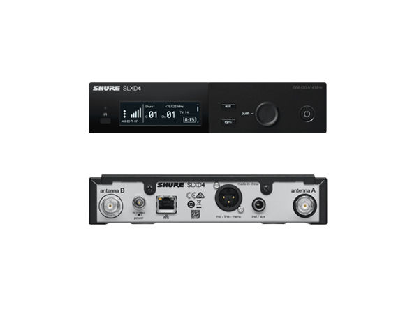 SHURE SLX-D數(shù)字無線系統(tǒng)