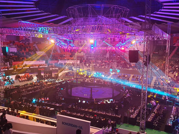 體育館音響工程-MMA 綜合格斗賽-LYNX音響工程